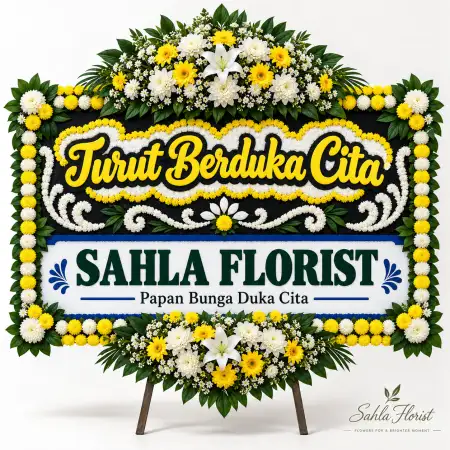 Papan Bunga Duka Sidoarjo